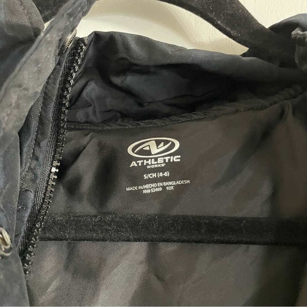 Camo Blue & Black Trench Coat Style by Athletic Works - Picture 3 of 3